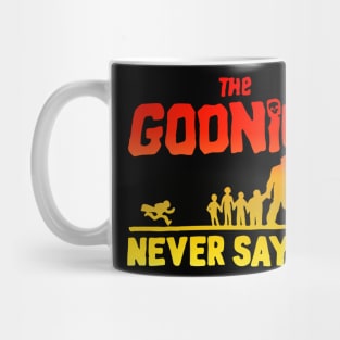 Never Say Die // The Goonies 80s FanArt Mug